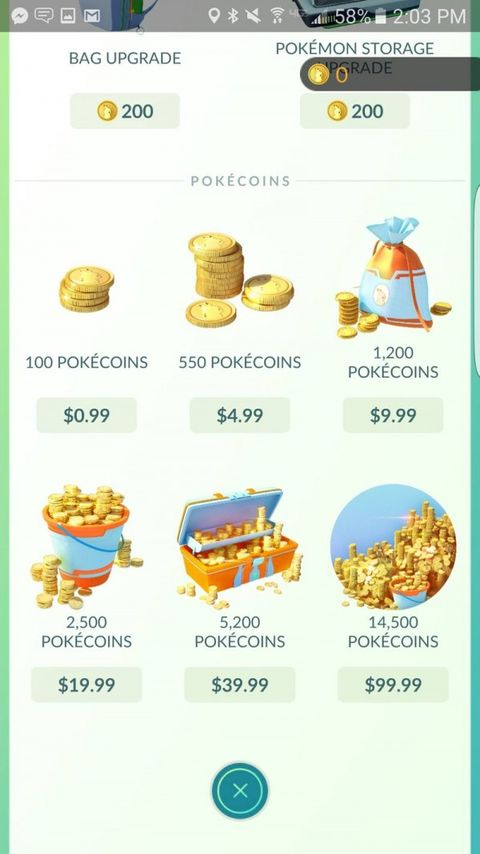 Pokemon go精靈寶可夢GO金幣怎么獲得 充值系統介紹