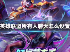 《英雄聯盟》所有人聊天設置方法
