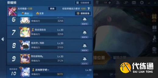 王者榮耀戰力夠了為什么不給標2023