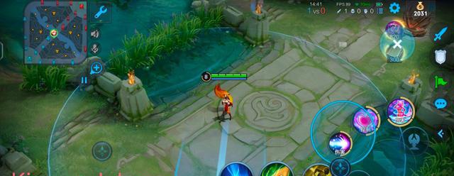 王者榮耀國際版搖桿設置,局內布局超細節